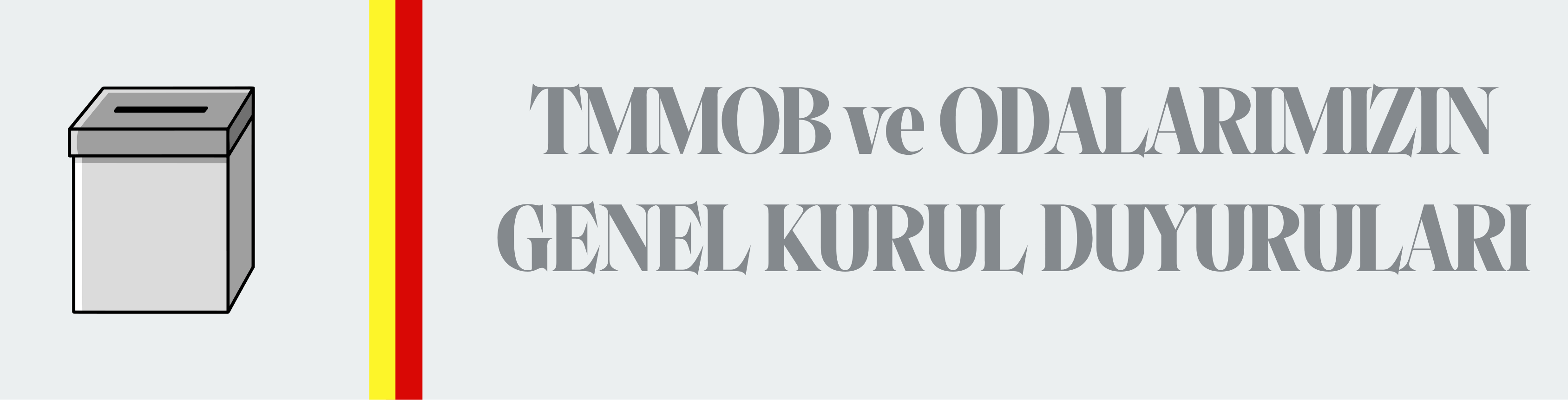 TMMOB Üyesi Odaların Genel Kurulları