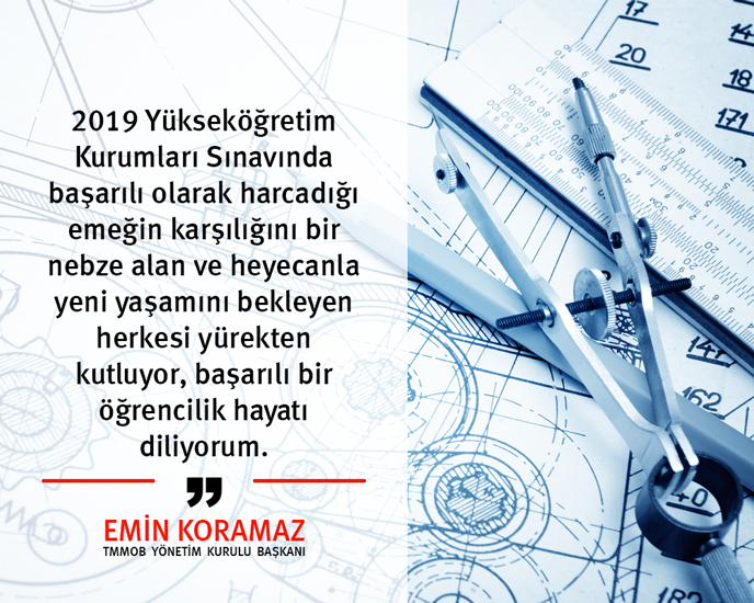EMİN KORAMAZ'DAN MÜHENDİS, MİMAR VE ŞEHİR PLANCISI ADAYI ...
